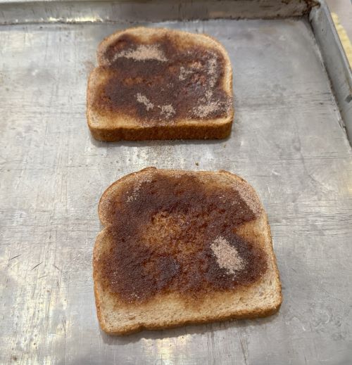 cinnamon toast Christmas breakfast